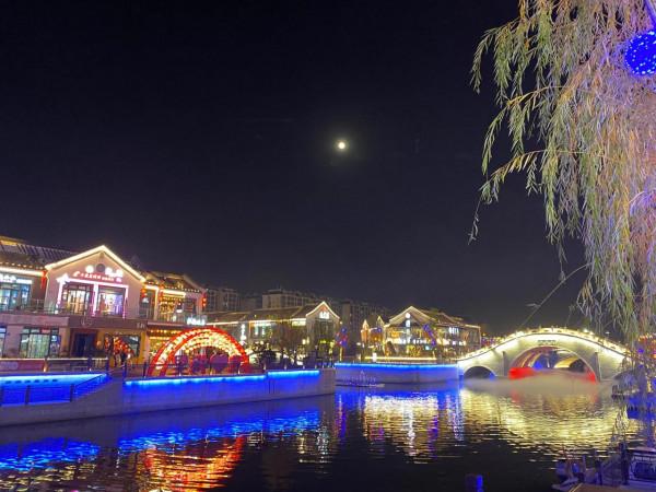 美麗的江南小鎮 月光如水