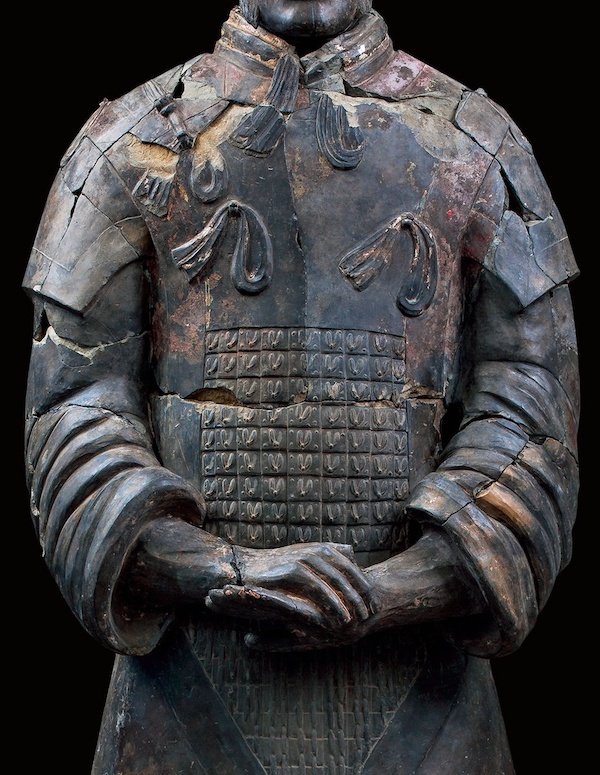 “在希臘遇見兵馬俑”線上展，平行時空裡的五彩兵馬俑