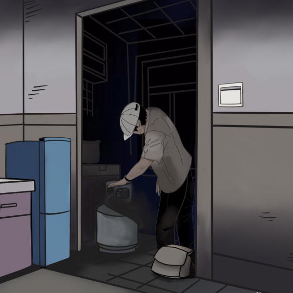 “不好!哪來的臭味?” “不好!哪來的臭味?”