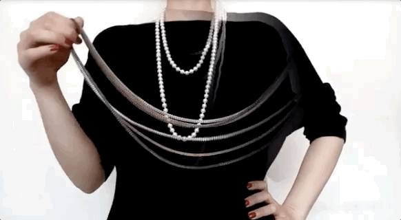 珍珠項鍊怎麼搭？學會這十種系法，一個秋季不重樣