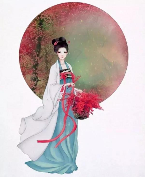 世上最美的，一是女子，一是文字。”