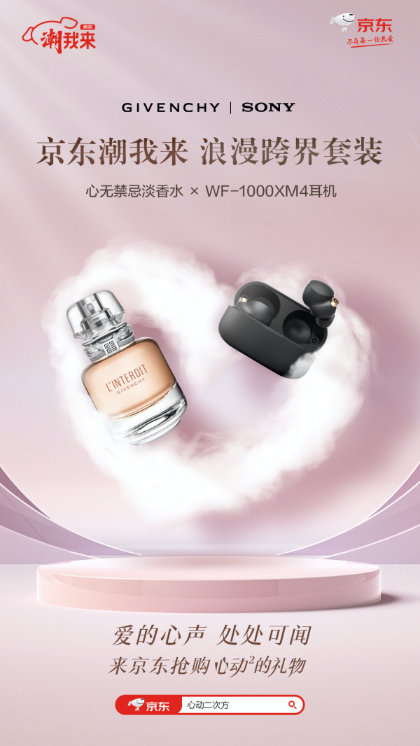 紀梵希x索尼打造心動二次方 跨界爆款CP臻獻元旦禮遇季