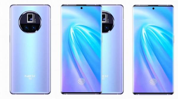 VIVO Nex 5 渲染圖引數