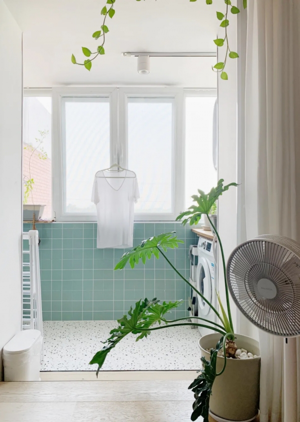 北京40㎡小戶型，90年代老破小+全屋承重牆，僅花8萬便完成大變身