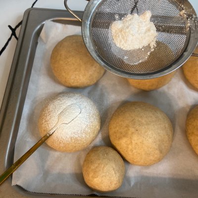 #金龍魚精英100%烘焙大師賽-愛好組-高筋#全麥小餐包