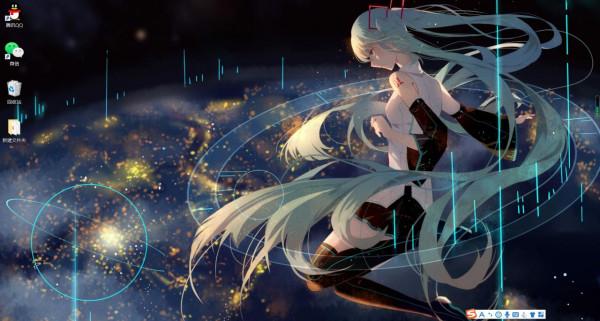 電腦寬屏桌面桌布 I 輕漫風