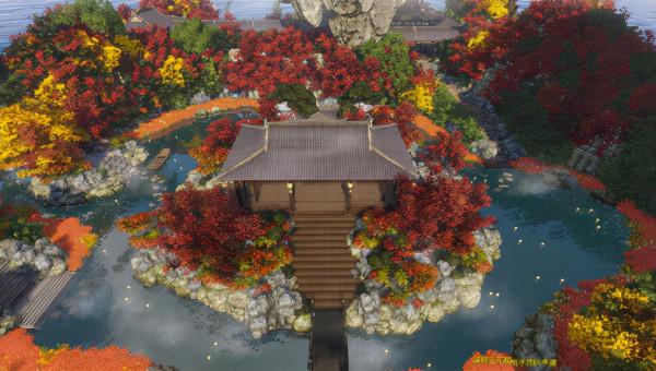 花上萬請大師做的遊戲莊園什麼樣？玩家：說人間絕景不為過