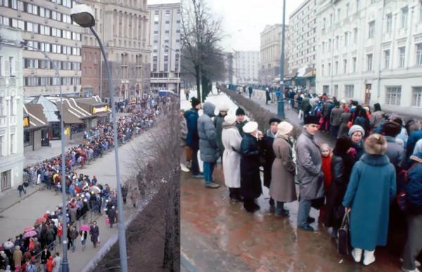 麥當勞奪取了蘇聯的“軍政大權” 麥當勞奪取了蘇聯的“軍政大權”