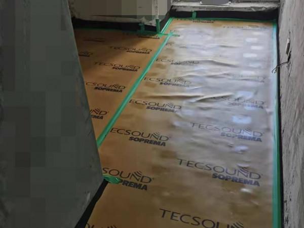 全房毛坯地面隔音裝修浮築樓板指導施工案例