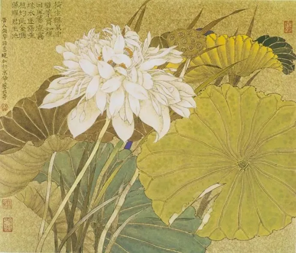 名家莫曉松工筆畫，精美絕倫