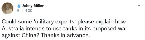 澳大利亞獲得能“對抗中國”的超級坦克！網友瘋狂吐槽……