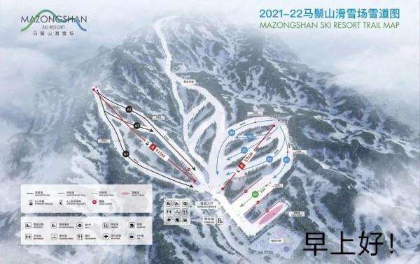 馬鬃山滑雪場，心動的地方