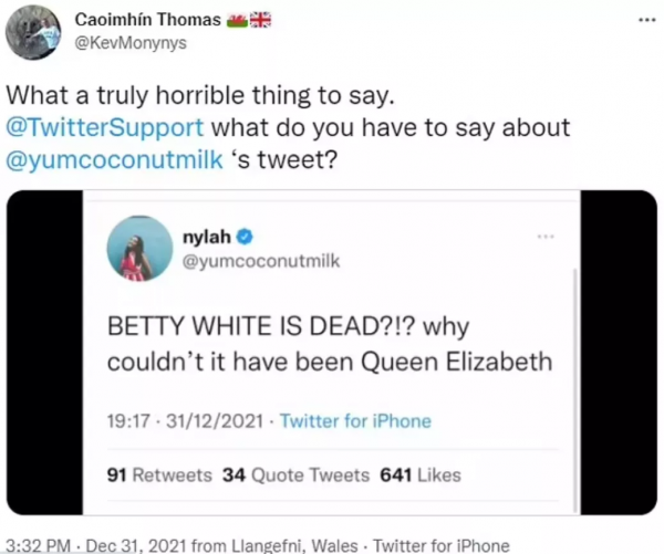 “為什麼死的不是英女王？”，美國女記者詛咒女王，被罵到退網