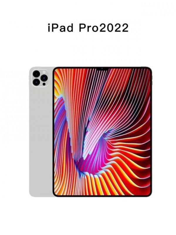 更小的劉海 iPad Pro2022最新渲染圖曝光