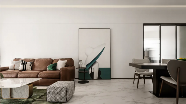 145㎡現代北歐風格新房裝修，溫柔三居室