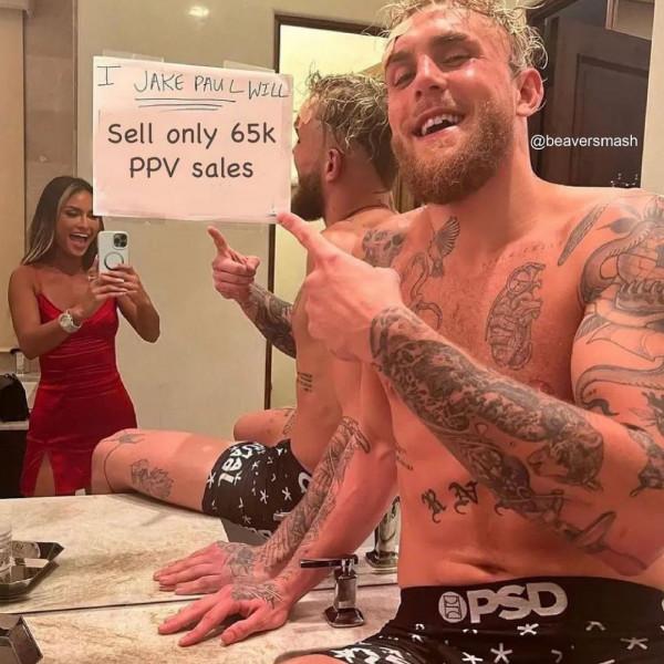 傑克·保羅vs伍德利二番戰PPV賣數大翻車 傑克·保羅vs伍德利二番戰PPV賣數大翻車