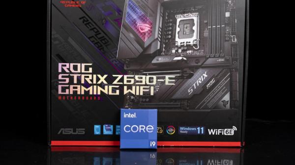 i9-12900K+ROG STRIX Z690-E開箱測試，對比11900K提升巨大