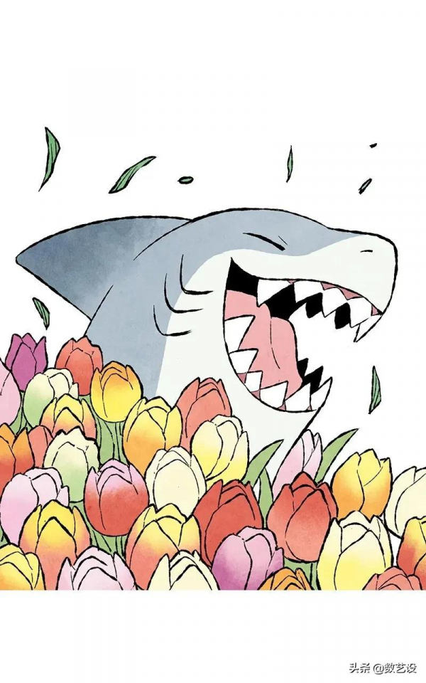 這是鯊魚?漫威的鯊鯊Jeff的一個“魚”作品,也太萌了吧 這是鯊魚?漫威的鯊鯊Jeff的一個“魚”作品,也太萌了吧