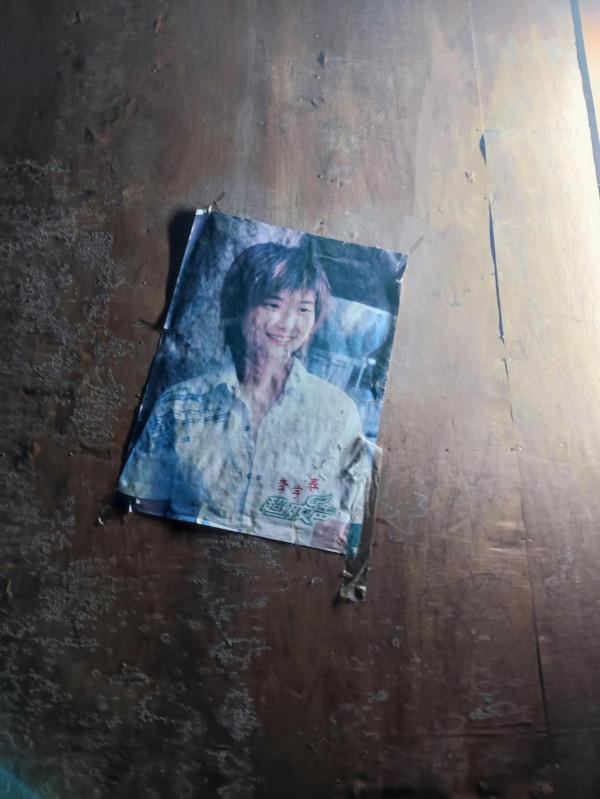 老房子裡的明星貼紙