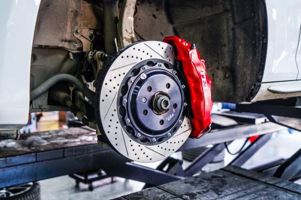 剎車卡鉗,奧迪A4B9改裝TEI Racing剎車套裝,前P60NS六活塞卡鉗 剎車卡鉗,奧迪A4B9改裝TEI Racing剎車套裝,前P60NS六活塞卡鉗