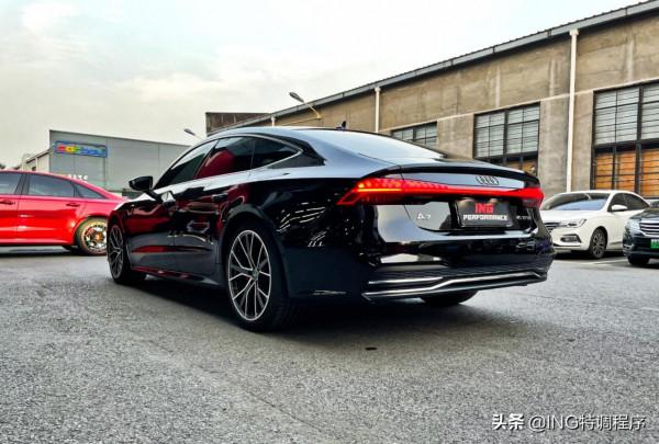 21款奧迪A7刷ecu升級ING特調迸發出300匹馬力,沒有殺傷力? 21款奧迪A7刷ecu升級ING特調迸發出300匹馬力,沒有殺傷力?