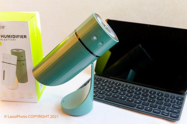 潤色冬日空調的乾燥，Orico RGB燈效的USB加溼器