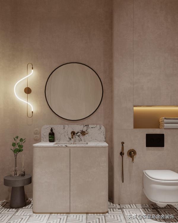 分享一套華麗的新古典主義風格的案例，以藝術為中心的家居設計