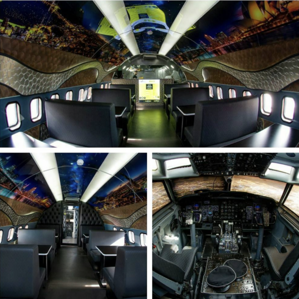 懸崖密林拗造型，退役飛機也瘋狂