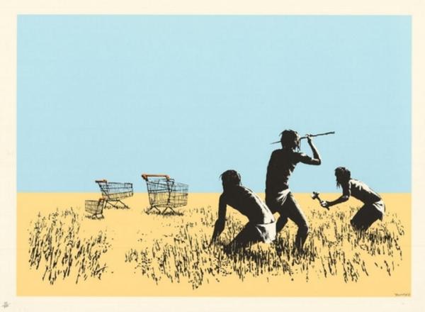 估值$880萬！神秘藝術家BANKSY“被撕碎的”作品將在10月再次拍賣