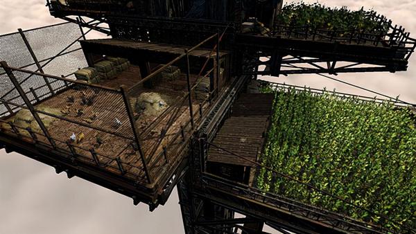 末日生存遊戲《流亡雲端》將建築突破雲霄