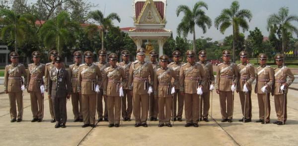 泰國警銜標識 泰國警銜標識