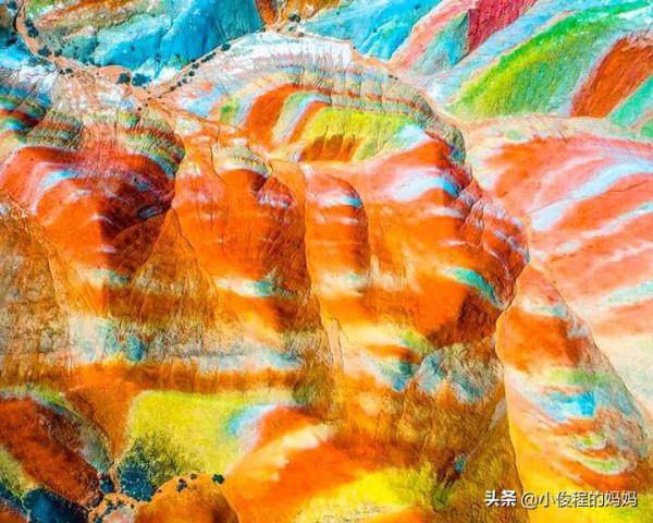 分享——張掖七彩丹霞風景