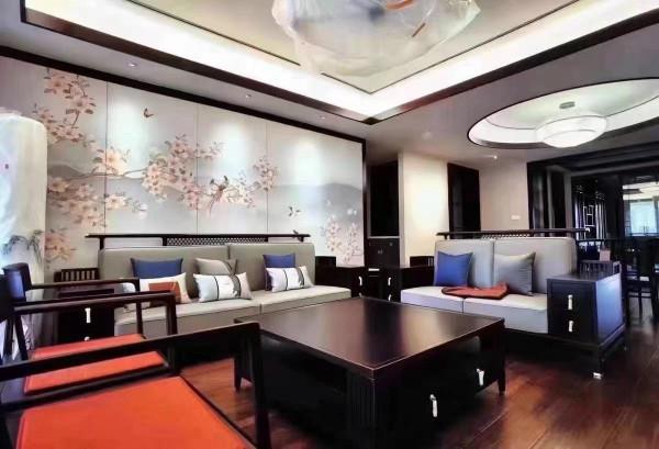 山東東營東營區138㎡,新中式風格——古典與現代的結合 山東東營東營區138㎡,新中式風格——古典與現代的結合