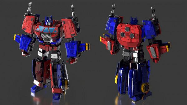 星戰主題變形金剛擎天柱、威震天設計