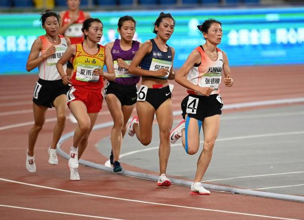 田徑——女子10000米決賽賽況 田徑——女子10000米決賽賽況