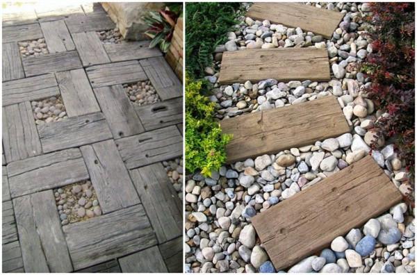 庭院地面打算鋪一條小道，用這9種組合，每一種都不會讓你失望