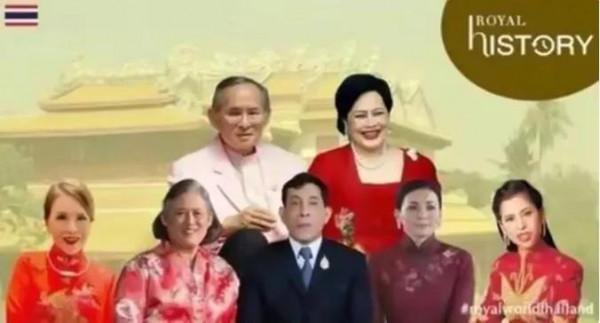 最近關於服飾，看看泰國王室，再看看韓國民眾
