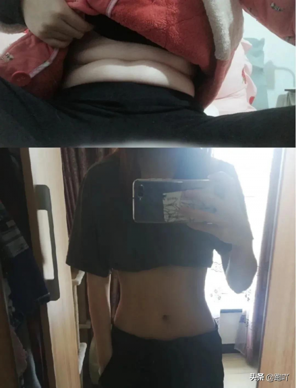 國產女孩減脂的真實寫照！網友：看完服