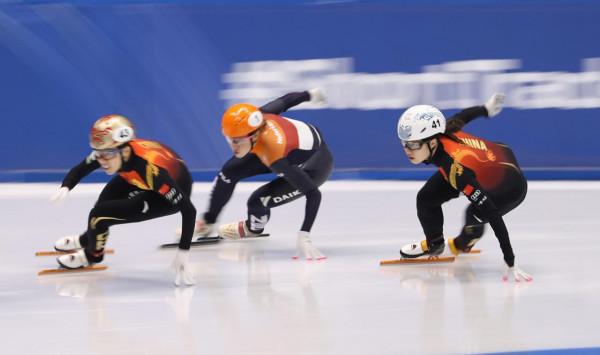 短道速滑——世界盃名古屋站:女子500米半決賽賽況 短道速滑——世界盃名古屋站:女子500米半決賽賽況
