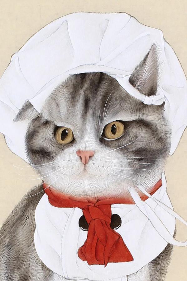 中國傳統繪畫:張雲老師筆下的貓,乖巧伶俐,討人喜歡 中國傳統繪畫:張雲老師筆下的貓,乖巧伶俐,討人喜歡