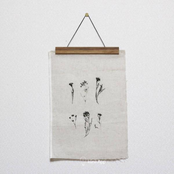 留住自然的色彩和圖案,有趣有料的植物拓印 留住自然的色彩和圖案,有趣有料的植物拓印