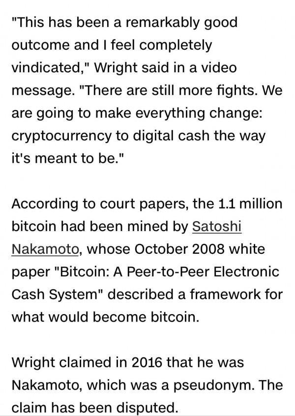 一起讀CNN英語新聞：比特幣“創始人”Craig Wright 官司