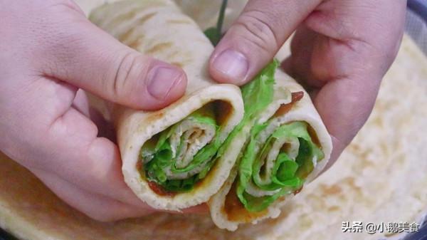 玉米麵雞蛋餅，2分鐘烙一鍋，又香又軟易消化，老人孩子都愛吃