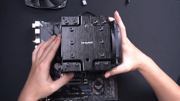 可以壓5800X的雙塔！DARK ROCK PRO 4，很冷很安靜