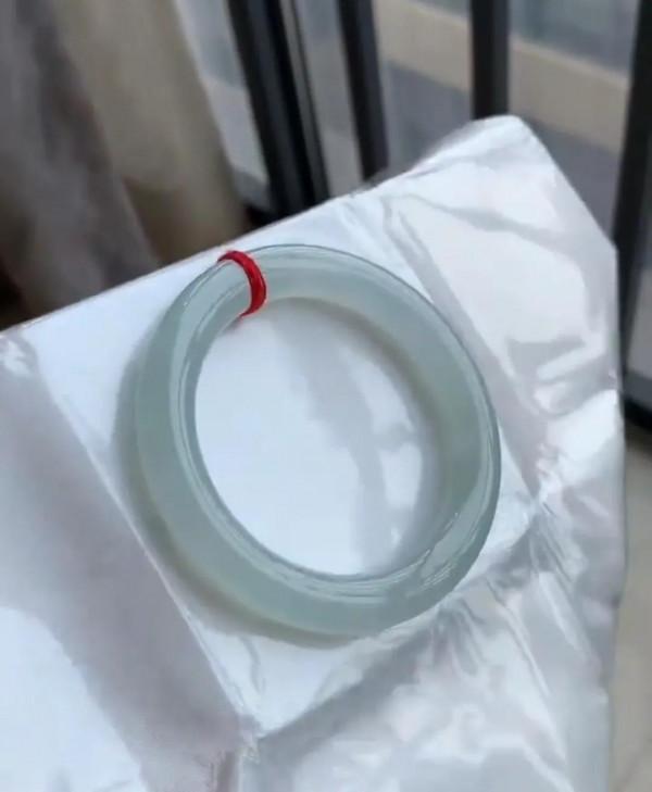 高品冰晴底手鐲胚+成品太美了