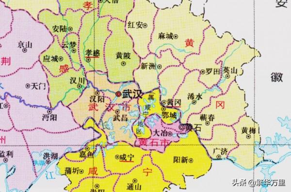 安徽與湖北的區劃變動，安徽省的1個縣，為何劃入了湖北省？