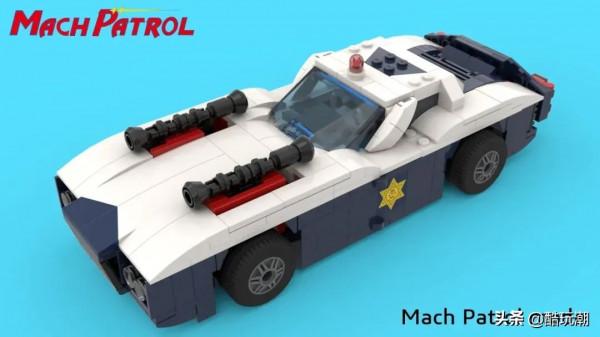 樂高Ideas作品《無敵鋼人泰坦3》“馬赫巡邏車”獲得10000票支援