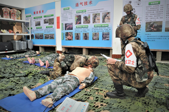 以賽促訓！聚焦比武場上“紅十字”