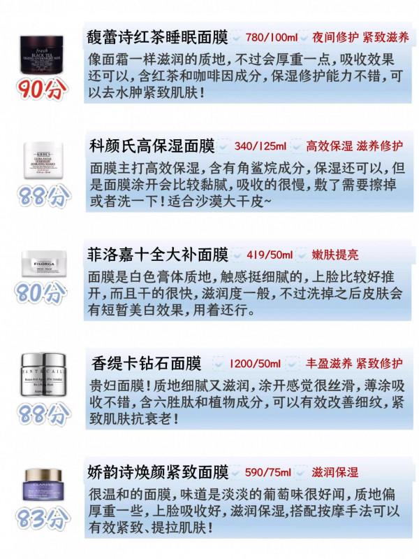 親媽級面膜挑選攻略｜硬核補水美白麵膜