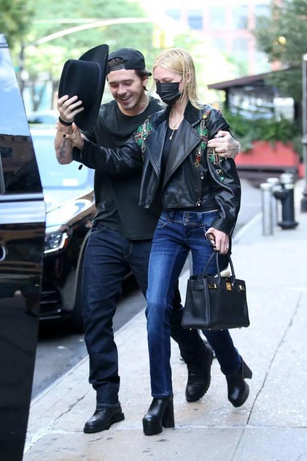 貝克漢姆兒子與兒媳的時裝風 貝克漢姆兒子與兒媳的時裝風